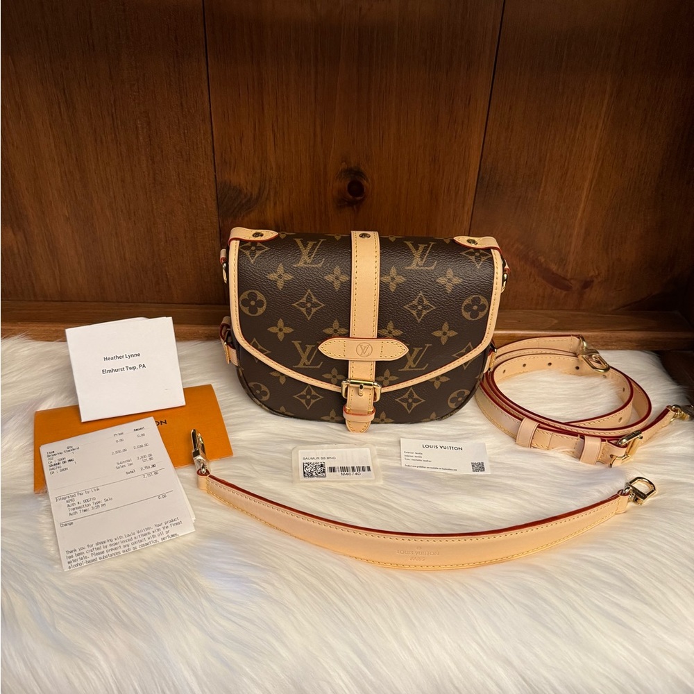 Louis Vuitton Saumur BB 🥰